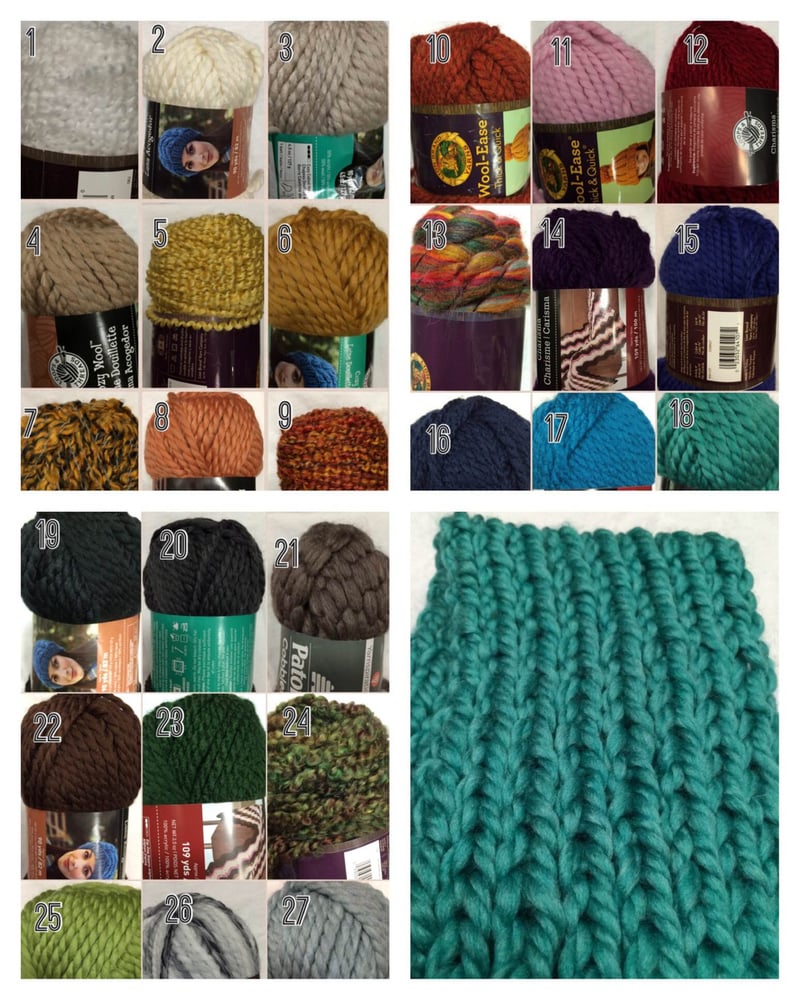 Image of Purl Stitch Traditional Scarf