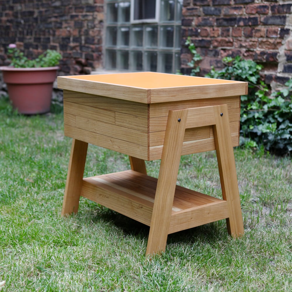 Image of Kitchen Sandbox™ Indoor Sand and Water Table - Ash Hardwood