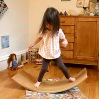 Image 4 of Solid Wood Rockerboard™ Waldorf Inspired Balance Board