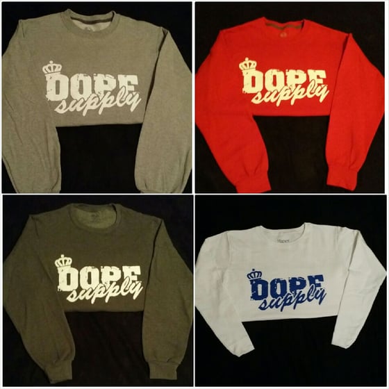 Image of CROPPED SWEATSHIRT