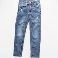 Image 1 of Girls Jordache High Rise Stylish Distressed Skinny Jeans