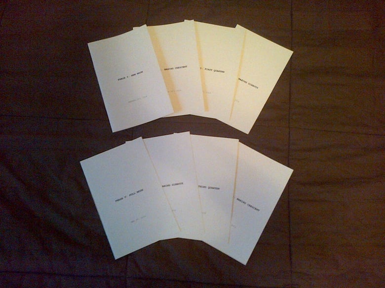 Image of Full Phases Project (All 8 Zines)