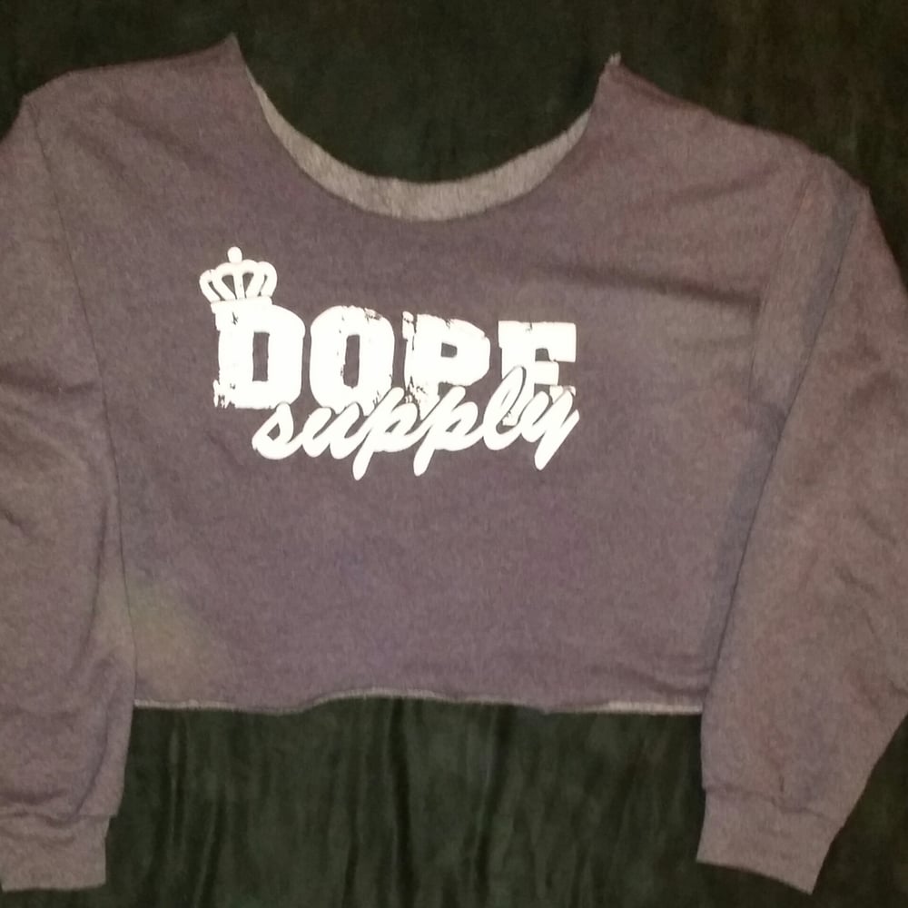 Image of CROPPED SWEATSHIRT