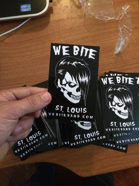 Image of We Bite Sticker