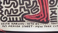 Image 3 of 1983 Keith Haring Schafrazi Gallery Lithograph