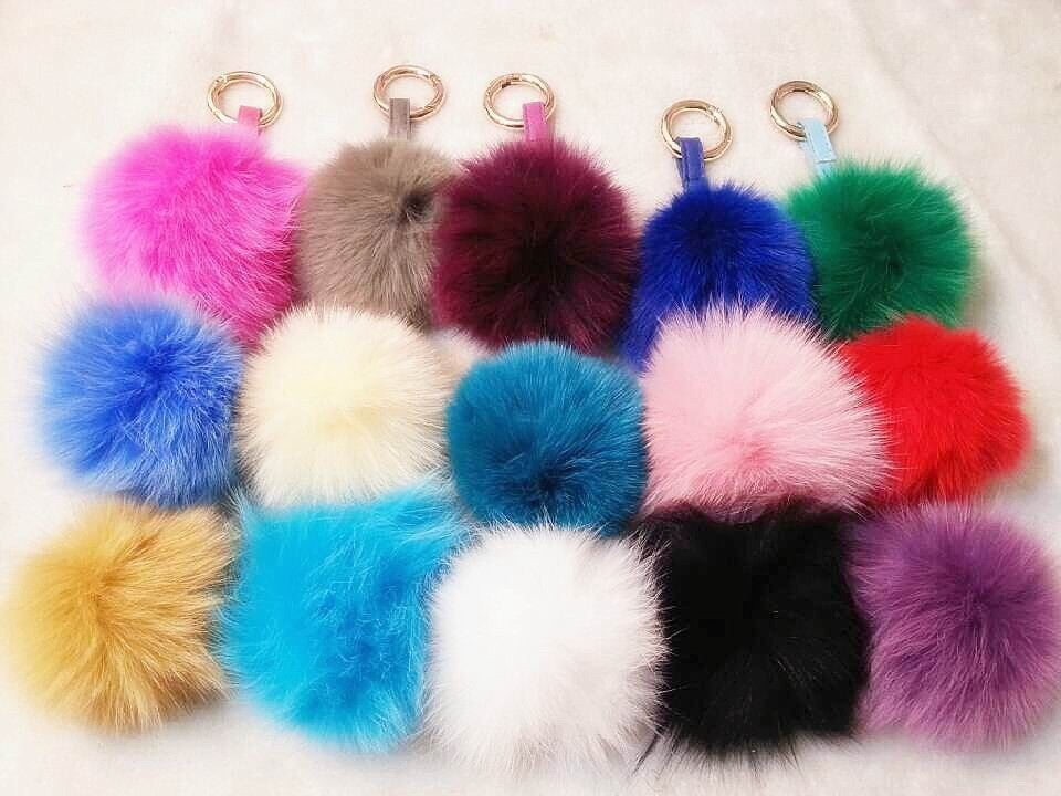 Image of Fur Bag/Key/Luggage Charm 