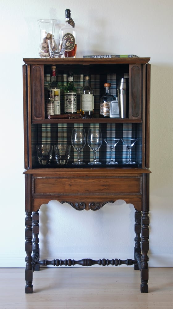 Image of Antique Liquor Cabinet
