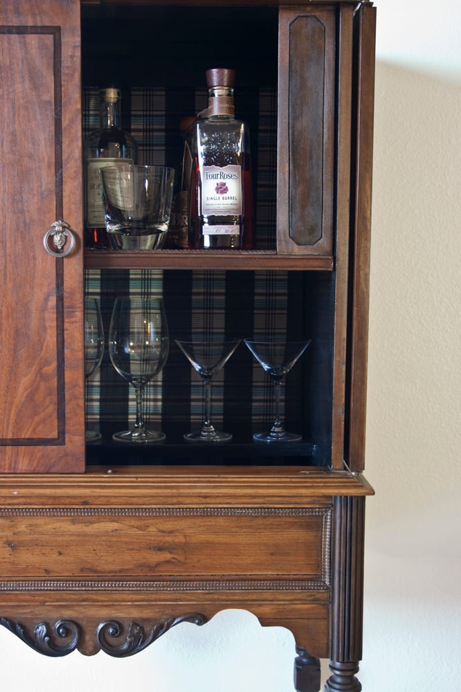 Image of Antique Liquor Cabinet