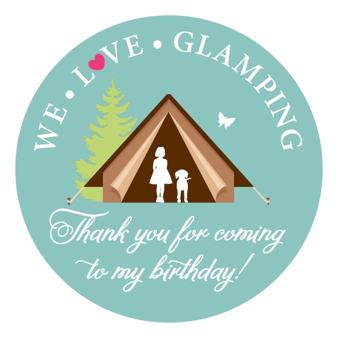 Glamping Invitation