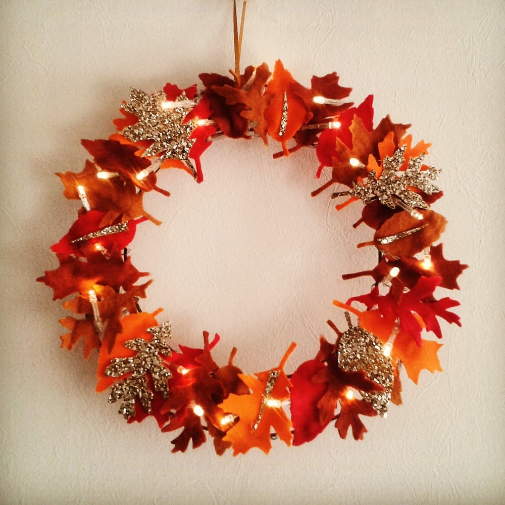 Image of Autumn Lights Wreath 