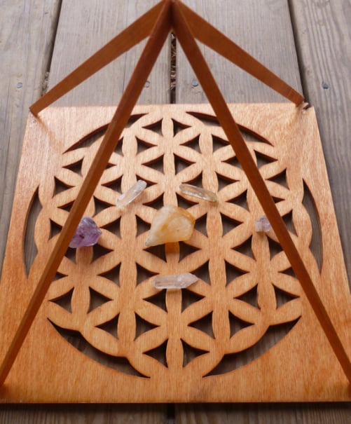 Image of Flower of Life Pyramid