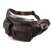 Image of High Quality Handmade Genuine Cowhide Leather Travel Waist Fanny Pack Bum Pouch Hip Bag Purse 7210C