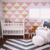 Triangle Pieces Wall Decal - Arrange your own WALL PATTERN