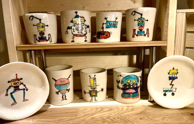 Robot Tumblers