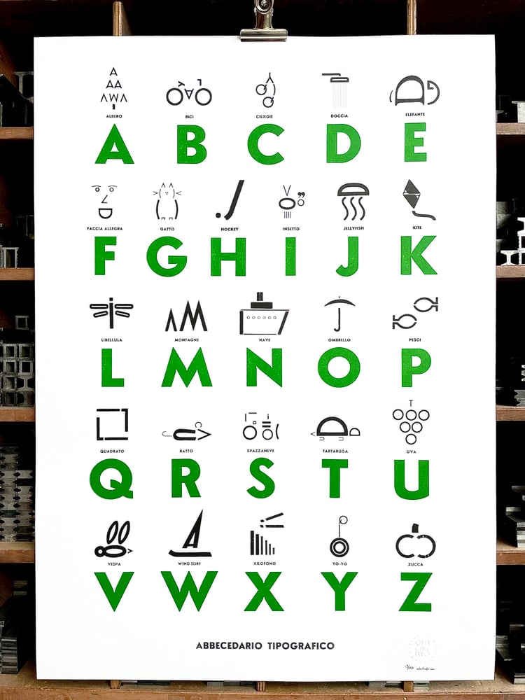 Image of ABBECEDARIO TIPOGRAFICO 