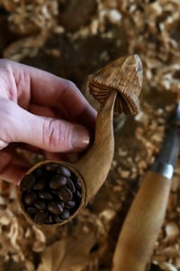 Image 2 of       Mushroom Coffee Scoop