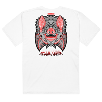 Image 3 of Heavyweight T - Hella Luna - White/Red