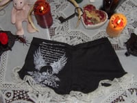 Image 1 of Screen printed sweatpant short 