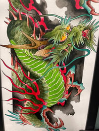 Image 2 of Dragon Painting (original)