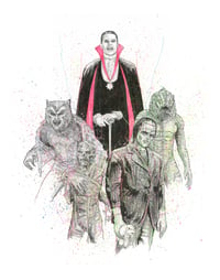 Image 3 of Squad Goals - Monster Squad and Cereal Monsters Art Print Selection