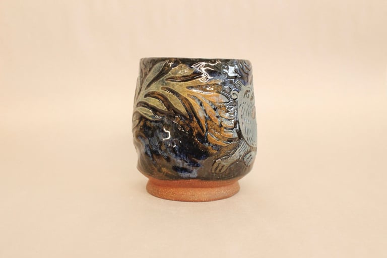 Blue thylacine cup Image 4