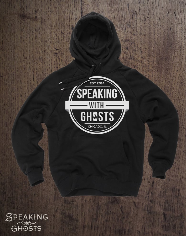 Image of Speaking With Ghosts Circle Logo Hoodie