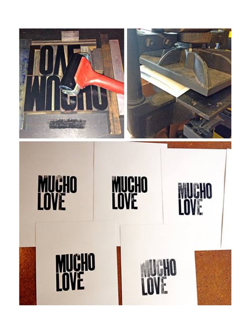 Image of Mucho Love A4 art prints