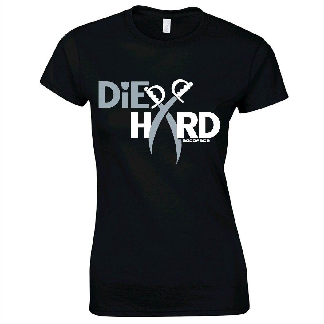 Image of BLACK "DIE Hard" Ladies Gear