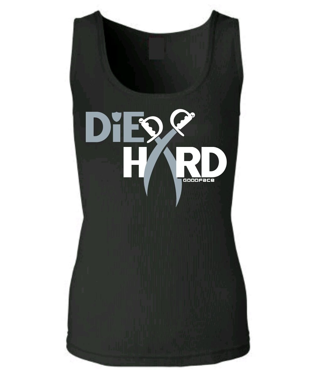 Image of BLACK "DIE Hard" Ladies Gear