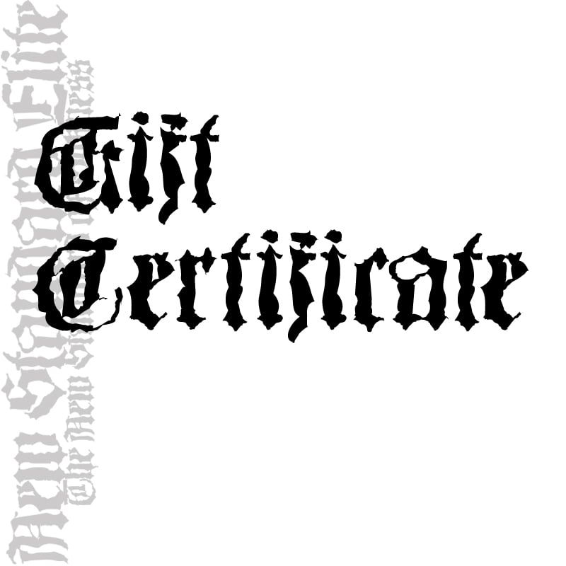 Image of NSE GIFT CERTIFICATE