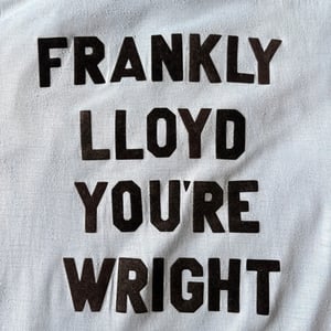 Image of 'Frankly Lloyd You're Wright' T-Shirt