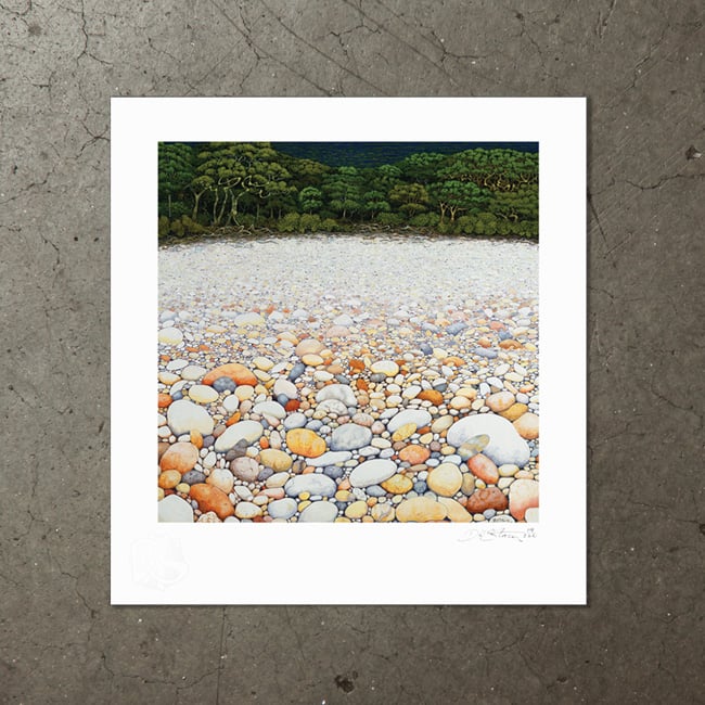 Pebble Beach - Art Print | David H Stacey Art Gallery