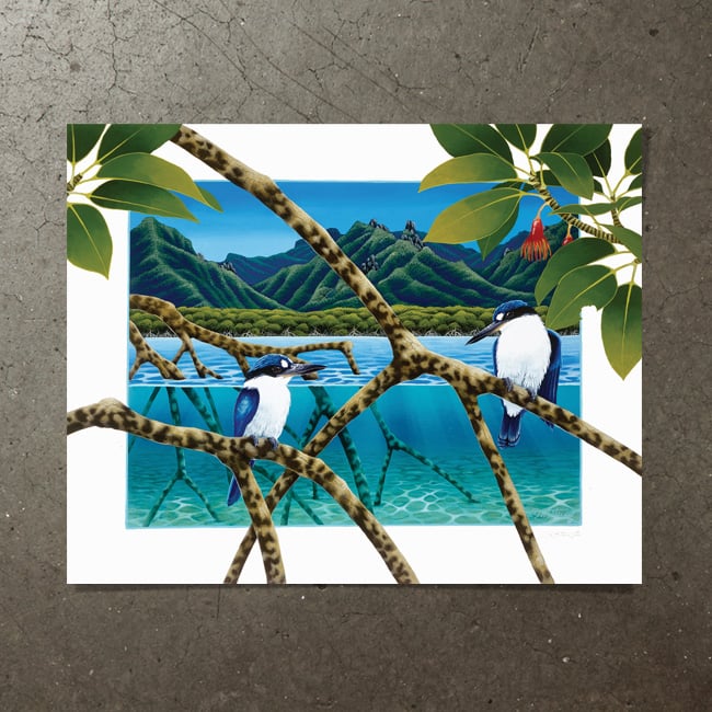 Image of Mingle in the Mangroves - Art Print