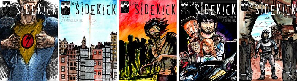 Image of Just A Sidekick issues 1 - 5