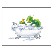 Image of "Bathtime for Gil" Gillman Print