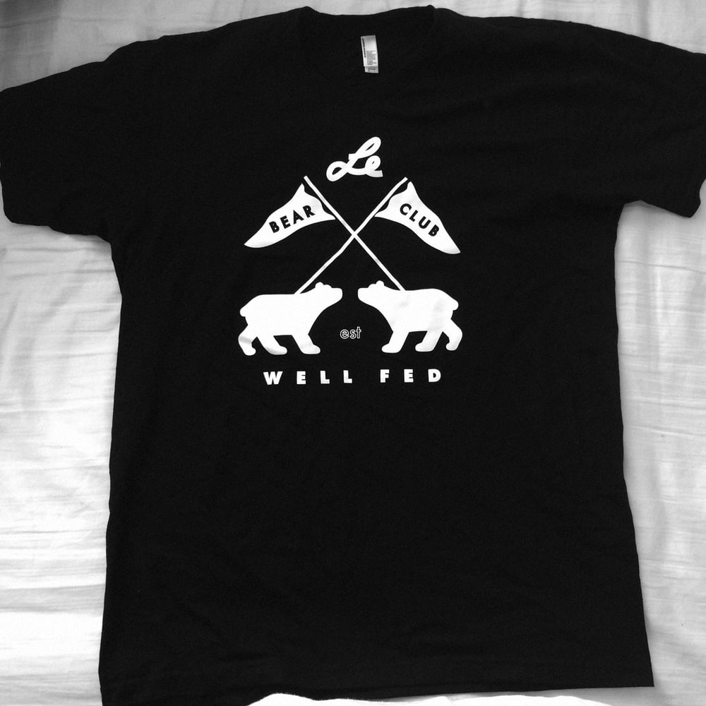 Image of BEAR CLUB x WELL FED ARTIST SOCIETY Shirt (Black)