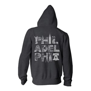 Image of Philly Famous zip hoodie