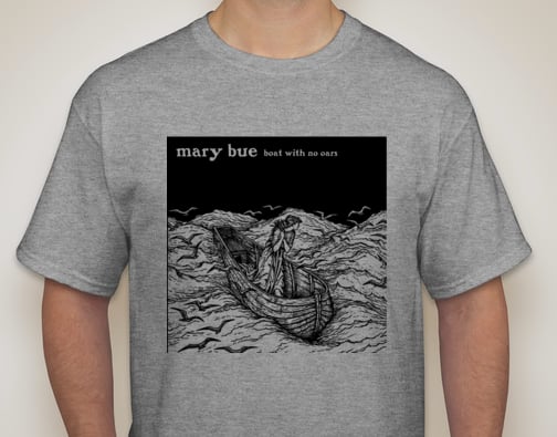 Image of boat with no oars t shirt