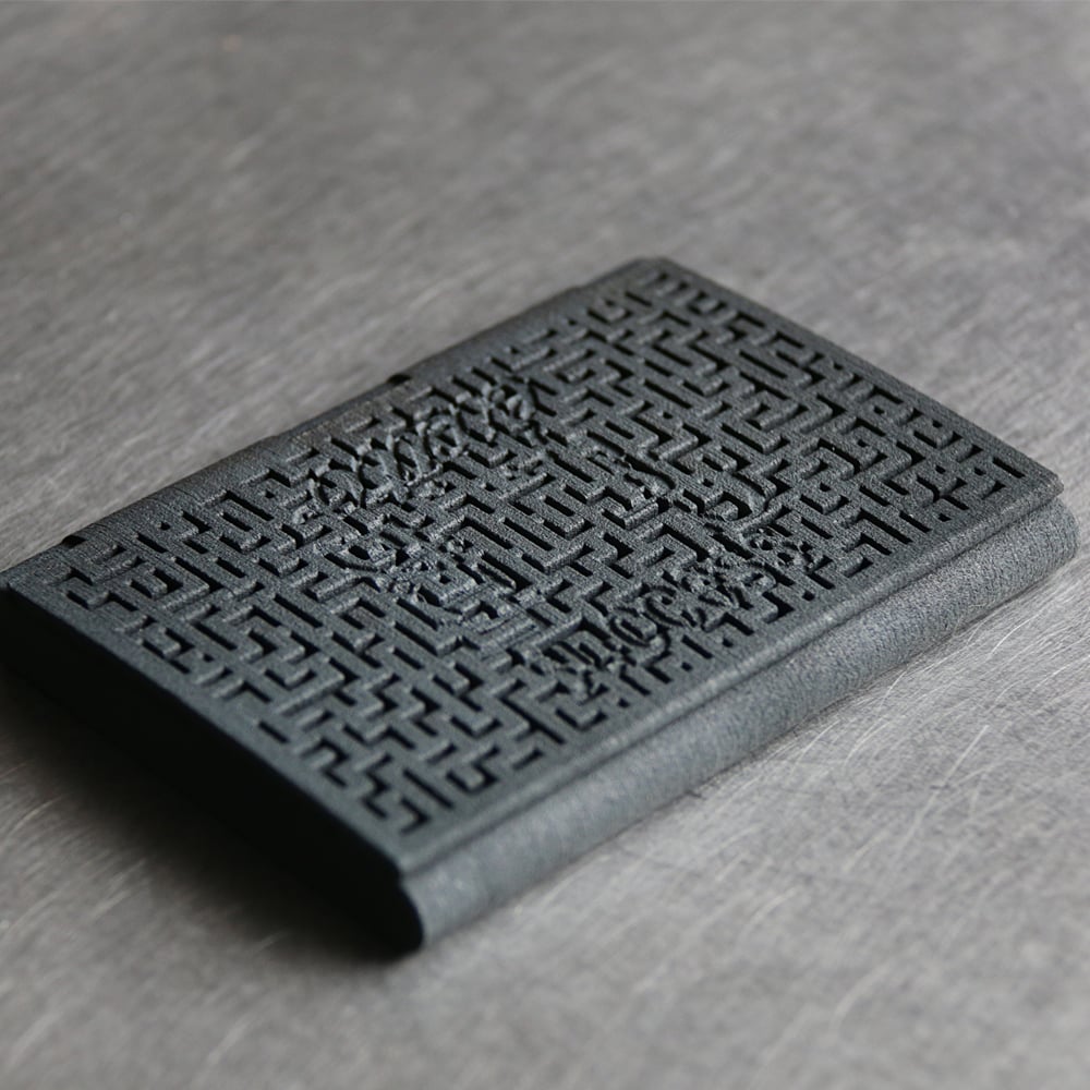Image of 3D printed cardholder myKEES SUCCESS 