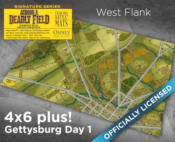 Image of ADF Gettysburg Day 1 West Flank -- 4x6 plus -- #133