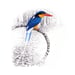 Image of Buff Breasted Paradise Kingfisher - Miniature