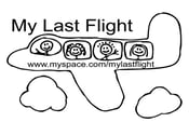Image of My Last Flight Bumper Stickers