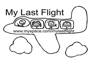 Image of My Last Flight Bumper Stickers