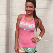 Image of Babes Goal Digger Pink Tank