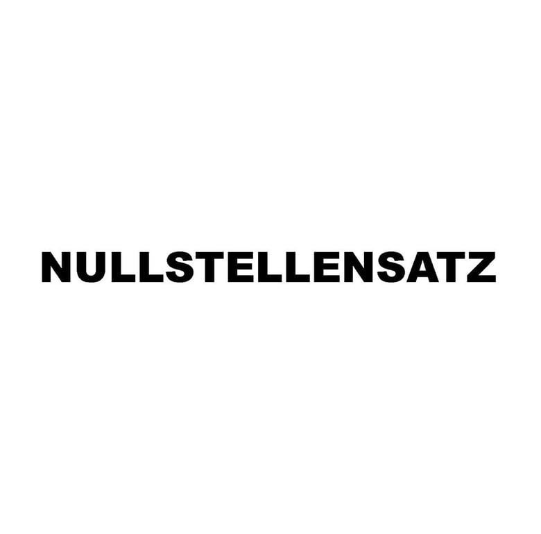 Image of NULLSTELLENSATZ - Eponyme album