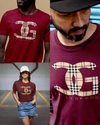 Image 2 of Child Of God / Burgundy/ Plaid 
