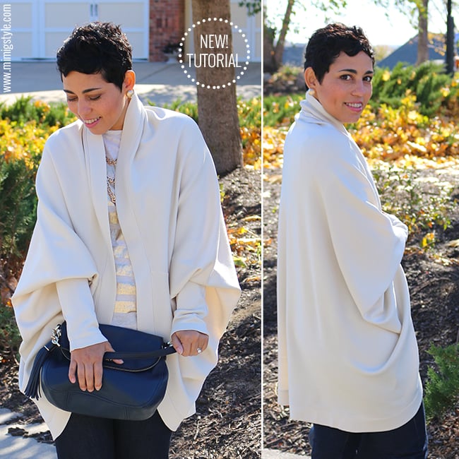 Image of DIY COCOON SWEATER VIDEO TUTORIAL