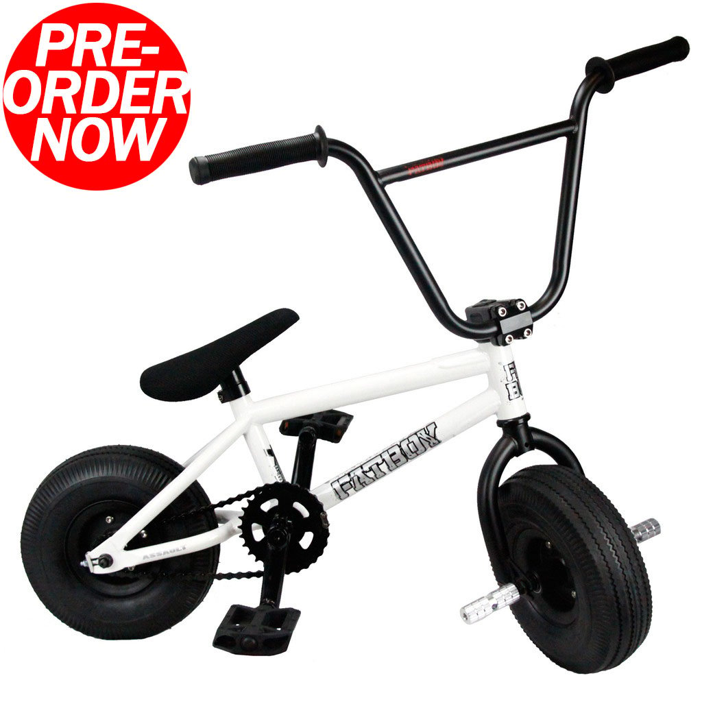 Solocycles — WHITE FatBoy Mini BMX
