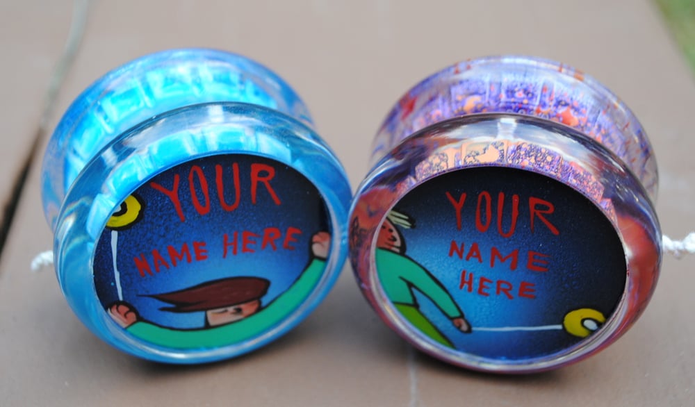 Image of YOU or Your OWN name on a Yo-Yo! 