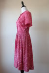Image of SOLD Pink Floral Maze Dress (Orig $65)